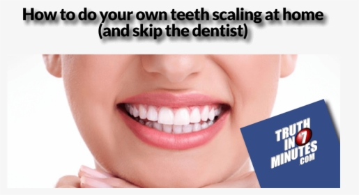 Teeth Scaling Side Effects - Photo Caption, HD Png Download, Transparent PNG