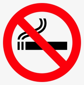 No Smoking Sign Png Clipart - Embankment Tube Station, Transparent Png, Transparent PNG
