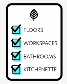 Office Cleaning Service Checklist - Colorfulness, HD Png Download, Transparent PNG