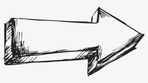 Right Arrow Drawing, HD Png Download, Transparent PNG