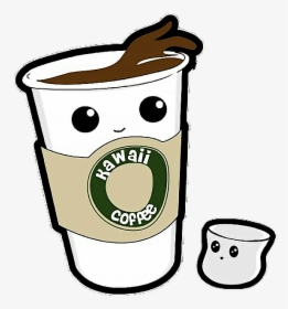Transparent Cute Coffee Cup Clipart - Coffee Kawaii, HD Png Download, Transparent PNG