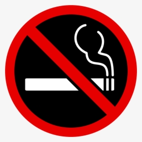 Transparent Cigar Clipart Black And White - No Smoking Sign Png, Png Download, Transparent PNG