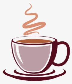 Coffee Transparent Clip Art - Cup Of Coffee Transparent Background, HD Png Download, Transparent PNG