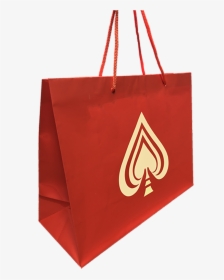 Red Spade Gift Bag - Tote Bag, HD Png Download, Transparent PNG