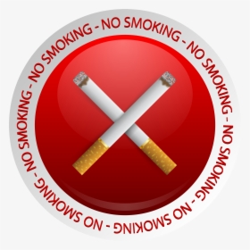 No Smoking Prohibition Png Clipart - Carmine, Transparent Png, Transparent PNG