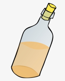 Cartoon Letter In A Bottle, HD Png Download, Transparent PNG