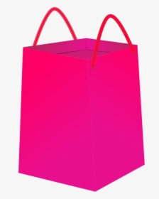 Transparent Tumblr Pink Png - Gift Bag Clip Art, Png Download, Transparent PNG