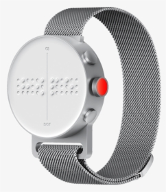 A Dot Watch Rotated To The Left, Showing The Lateral - Dot Watch, HD Png Download, Transparent PNG