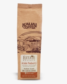 Kauai Coffee Acaia Peaberry - Kauai Coffee Peaberry, HD Png Download, Transparent PNG