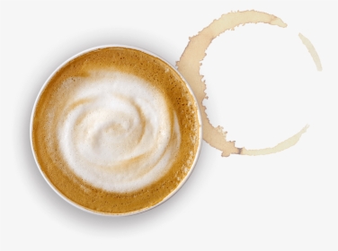 Transparent Coffee Cup Stain Png - Coffee Cappuccino Cute Png, Png Download, Transparent PNG