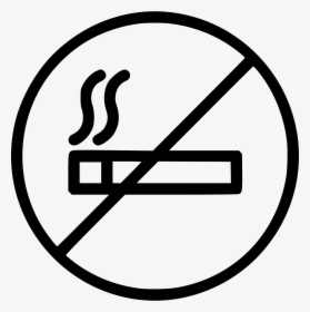 No Smoking Smoke Free Not Smoke Never Smoke Sign - Basketball And Volleyball Icon, HD Png Download, Transparent PNG