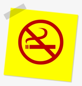 No Smoking, Stop Smoking, Addiction, Tobacco, Symbol - Yellow Thank You For Not Smoking, HD Png Download, Transparent PNG