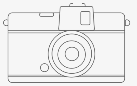Compact Camera Line Art Clip Arts - Shooting Target, HD Png Download, Transparent PNG