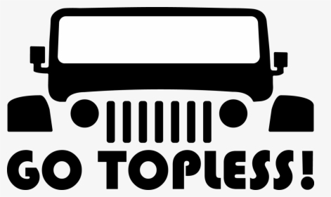 Jeep Clipart Vinyl Decal - Jeep Topless Day 2019, HD Png Download, Transparent PNG