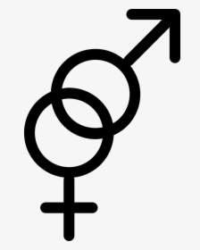 Male And Female Gender Symbols - Symbol For Male And Female Gender, HD Png Download, Transparent PNG