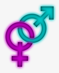 Female, Male, Interlinked, Symbol - Male Female Symbol Png, Transparent Png, Transparent PNG