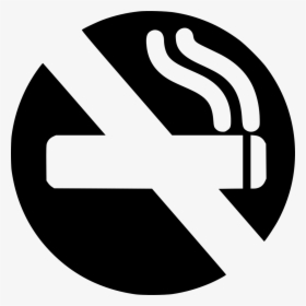 No Smoking Sign White Png, Transparent Png, Transparent PNG