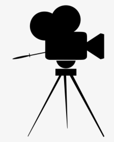 Vintage Movie Camera Icon - Film Camera Logo Png, Transparent Png, Transparent PNG