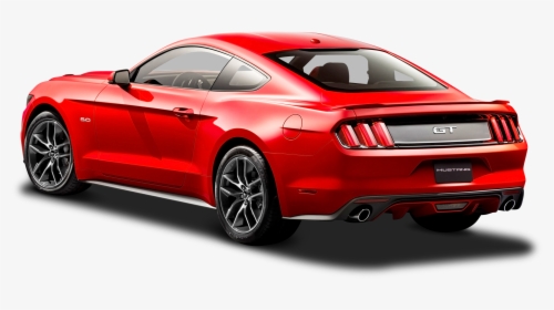 Back Of Car Png - Mustang Car Back Side, Transparent Png, Transparent PNG