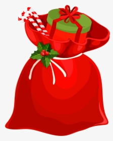 Christmas Santa Bag Png Clip Art Image, Transparent Png, Transparent PNG