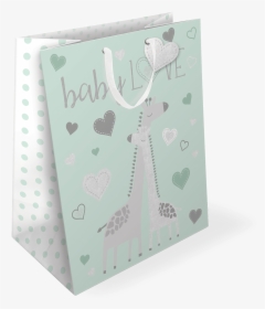 Baby Giraffe Jumbo Gift Bag With Die-cut Gift Tag - Paper, HD Png Download, Transparent PNG