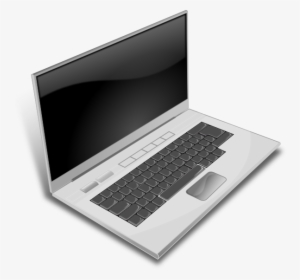 Gray Laptop Svg Clip Arts - Transparent Background Laptop Clipart, HD Png Download, Transparent PNG