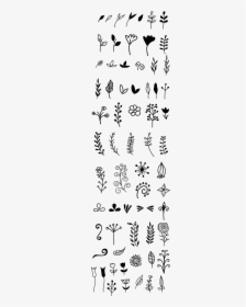 Fonts Drawing Hand Drawn - Beginner Easy Tattoo Designs, HD Png Download, Transparent PNG