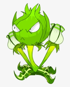 Weeds Drawing Cartoon - Plant Vs Zombie 2 Drawing, HD Png Download, Transparent PNG