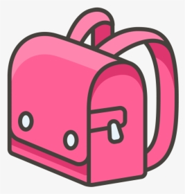 School Backpack Emoji Icon - Mochila Emoji Png, Transparent Png, Transparent PNG