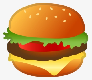 Cheeseburger Clipart Svg - Burger Emoji, HD Png Download, Transparent PNG