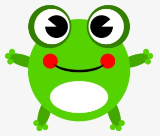 Cute Baby Frog Png - Cute Frog Drawing, Transparent Png, Transparent PNG