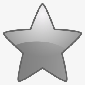 Silver Star Background Png Image - Silver Star Emoji, Transparent Png, Transparent PNG