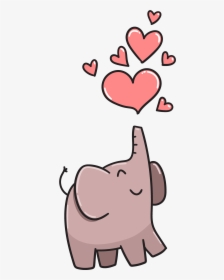 #cute #love #fun #animals - Clipart Cute Love, HD Png Download, Transparent PNG