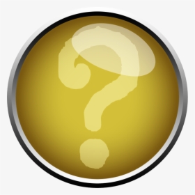 Transparent Yellow Question Mark Png - Circle, Png Download, Transparent PNG