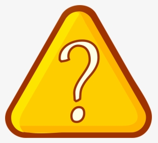 Triangle, Question, Mark, Sign, Orange, Yellow - Attention Vector, HD Png Download, Transparent PNG