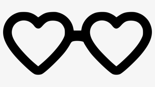 Day Heart Glasses - Heart Sunglasses Clip Art, HD Png Download, Transparent PNG