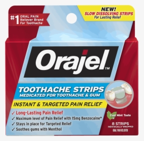 Orajel Toothache Strips, HD Png Download, Transparent PNG