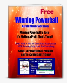 Free Powerball Report For Powerball Australia - Poster, HD Png Download, Transparent PNG