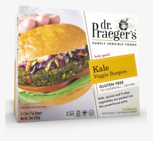Praeger S Kale Veggie Burgers - Dr Praeger's Veggie Burgers, HD Png Download, Transparent PNG