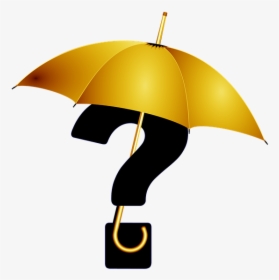Question Mark, Umbrella, Resistance, Resistant, Deny - Umbrella Question Mark, HD Png Download, Transparent PNG