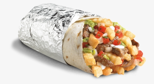Download Burrito Transparent Background - Del Taco Cali Steak And Guac, HD Png Download, Transparent PNG