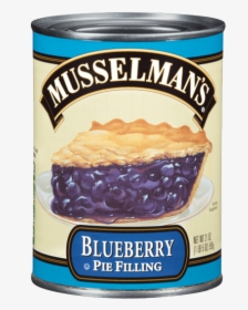 Blueberry Pie Png - Musselman's Blueberry Pie Filling 21, Transparent Png, Transparent PNG