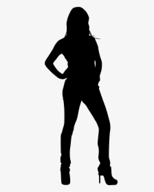 Man Woman Silhouette Clip Art At Getdrawings - Woman Silhouette Transparent Background, HD Png Download, Transparent PNG