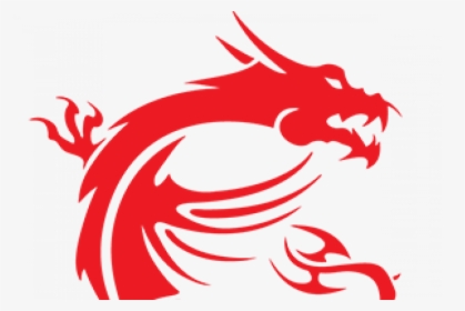 Transparent Cool Dragon Png - Msi Dragon Logo Png, Png Download, Transparent PNG