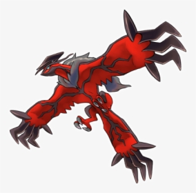 Yveltal Is One Cool-looking Dragon - Legendary Pokemon Yveltal, HD Png Download, Transparent PNG