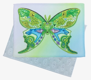 Luna Moth Microfiber Cleaning Cloth   Data-zoom //cdn - Luna Moth, HD Png Download, Transparent PNG