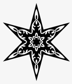 Star,symmetry,monochrome Photography - Chicago Flag Red Star, HD Png Download, Transparent PNG