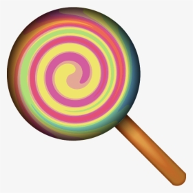 Lollipop Candy Emoji, HD Png Download, Transparent PNG