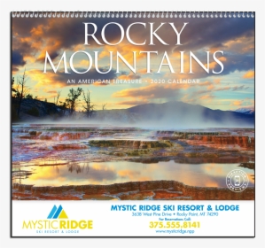 Picture Of Rocky Mountains Wall Calendar - Yellowstone National Park-mammoth Hot Springs, HD Png Download, Transparent PNG