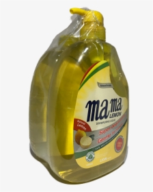 Mama Lemon Dishwashing Liquid Gold With Refill 1l   - Fruit, HD Png Download, Transparent PNG